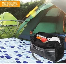 REDCAMP 96L Black Duffel Bag Lightweight 96L Water Resistant Travel Bag