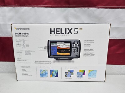 Humminbird HELIX 5 Fishfinder CHIRP DI GPS G3 & XNT-9-HW-T