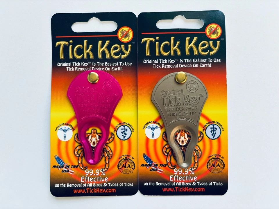 The ORIGINAL TICK KEY for People & Pets - Set of 2
