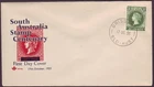 1955 SOUTH AUSTRALIA  ON ROYAL  FIRST DAY COVER UNADDRESSED (PS5501)
