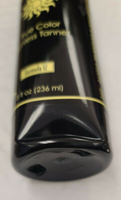 DAMAGED BOTTLE of Tan Physics True Color Sunless Self Tanner Tanning Lotion