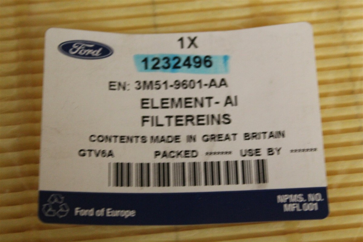 1232496 AIR FILTER new genuine Ford part | eBay 