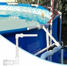 For Intex Waterfall Fountain Water In-Above Ground Swimming Pool Sprinkler Spray