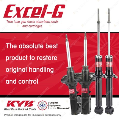 Front Rear Kyb Excel G Shock Absorbers For Proton Wira C98 4g92 1 6 I4 Fwd All Ebay
