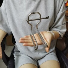 Adjustable Metal Spreader Dilator Expander Plug Extreme Speculum Chastity Device