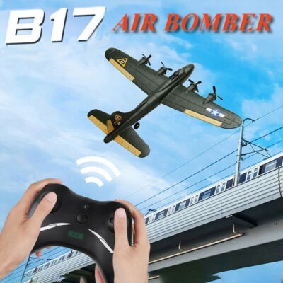 2.4G RC Remote Airplane RTF FX817 B17 Bomber Glider Fixed Wing Plane Fighter Toy