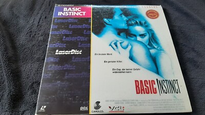 LASERDISC  Basic Instinct  --Sharon Stone, Michael Douglas--