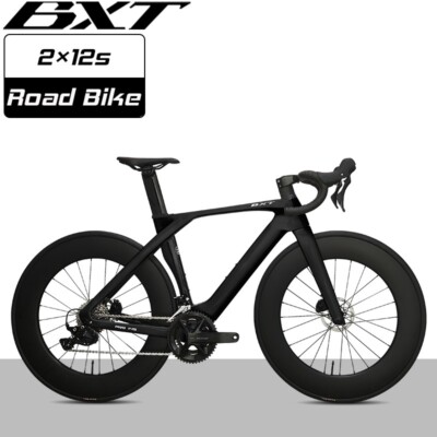 700C Carbon Rennrad Shimano R7120 Ultraleichter Straßenrahmen mit Scheibenbremse