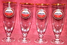 Amstel Light Footed Pilsner Glass