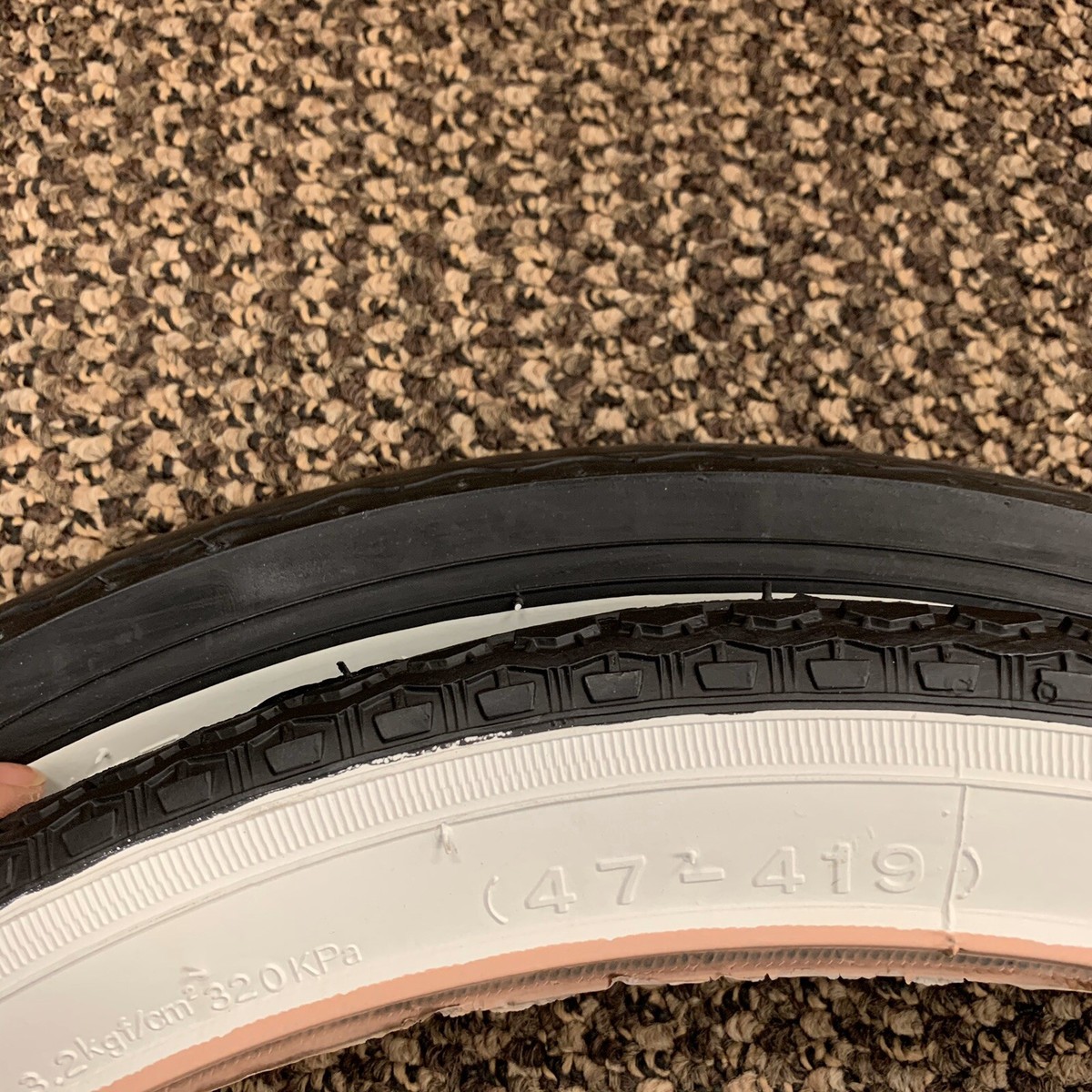 BICYCLE TIRES FIT SCHWINN STINGRAY BIKE 20 X 1-3/4 S-7 FRONT