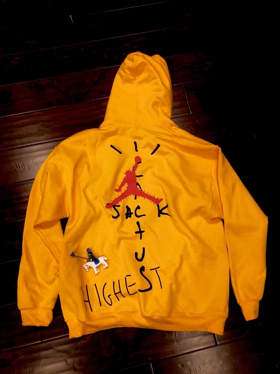 Travis scott jordan cactus jack highest hoodie gol sale