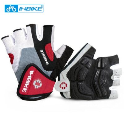 INBIKE Stoßfeste GEL Pad Fahrradhandschuhe Halbfinger Sporthandschuhe Top
