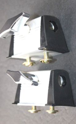 Set of 2 - Rogue Bass Drum Basic Hex Leg/Spur MOUNT LUGS NEW  #R6428