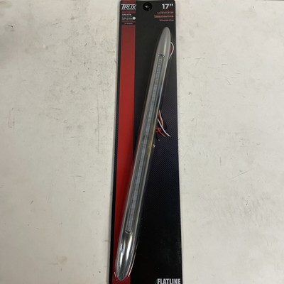 TLED-F17CR TRUX 17  Clear Red Marker Slim Flatline LED Light   24 Diodes
