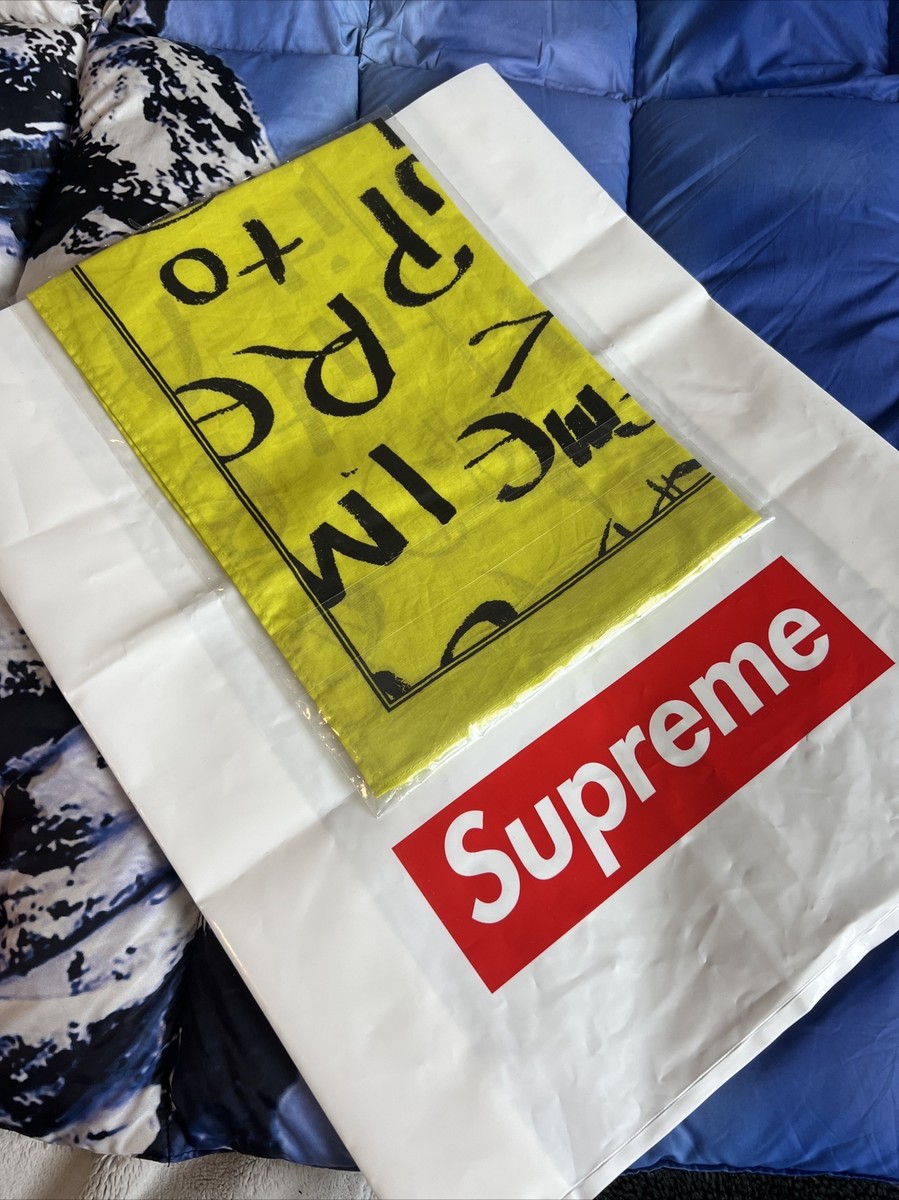 Supreme Black Ark Bandana Yellow バンダナ 黄色 Supreme Black Ark Bandana (FW20) - $24