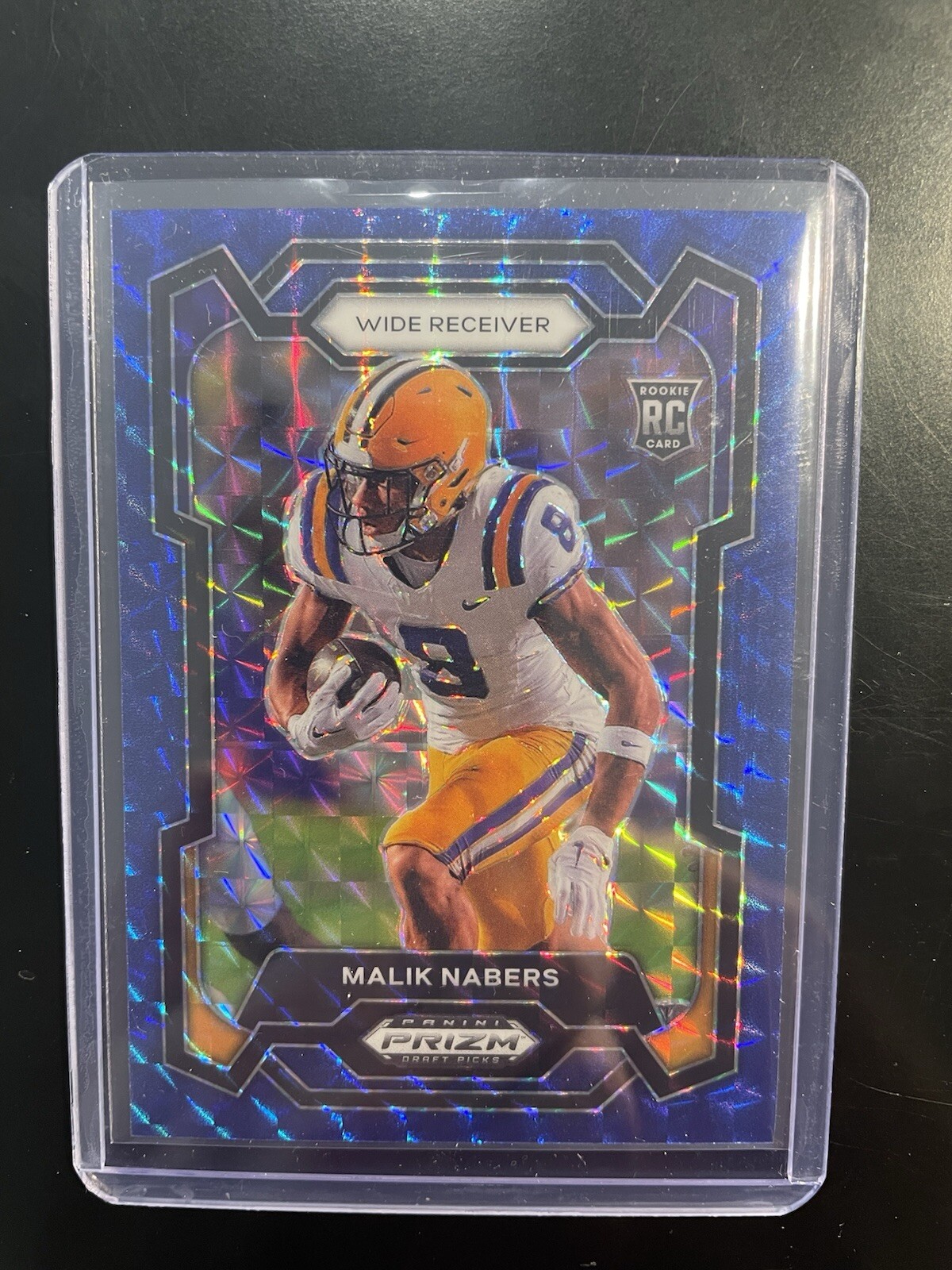 2024 Blue Prizm Draft Picks Malik Nabers RC No.109 /89