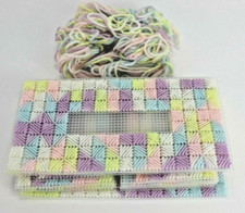 Crochet Tissue Holder Pieces Yarn DYI Craft A...