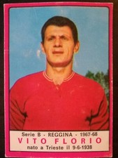 FIGURINE PANINI FOOTBALLERS 1967/68 - VITO FLORIO - REC