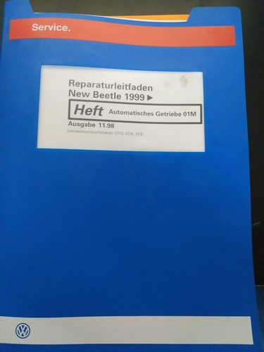 Reparaturleitfaden Automatisches Getriebe 01M DYQ ECN EFB VW New Beetle