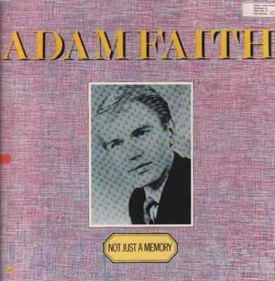 Adam Faith Not Just A Memory NEAR MINT See for Miles Records Vinyl LP