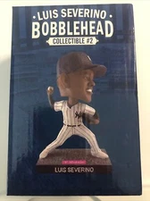 New York Yankees Luis Severino SGA Bobblehead 7/7/23 Yankee Stadium Rare NewNice