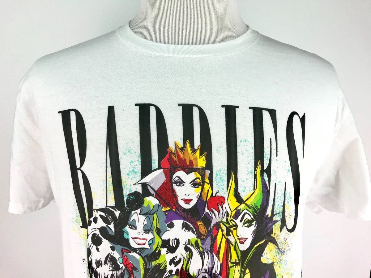 Disney Villains Baddies T-Shirt Maleficent Queen Cruella Disney Villains Baddies T-Shirt Maleficent Queen Cruella