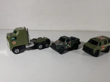 3 Marz Karz Summer Motor Chevy Pickup Ford Van Semi Tractor Military Die-Cast