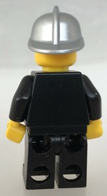 LEGO&reg; - Minifigure Town City Fire Helmet Silver 7942 Off Road - cty047 cty0047