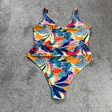 Old Navy Swimsuit Womens 2XL Multicolor Floral One Piece Bathing Suit Tropical