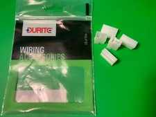 Car wire connectors loom,5 female housing 2 way,Durite 0-011-13,multiple white !