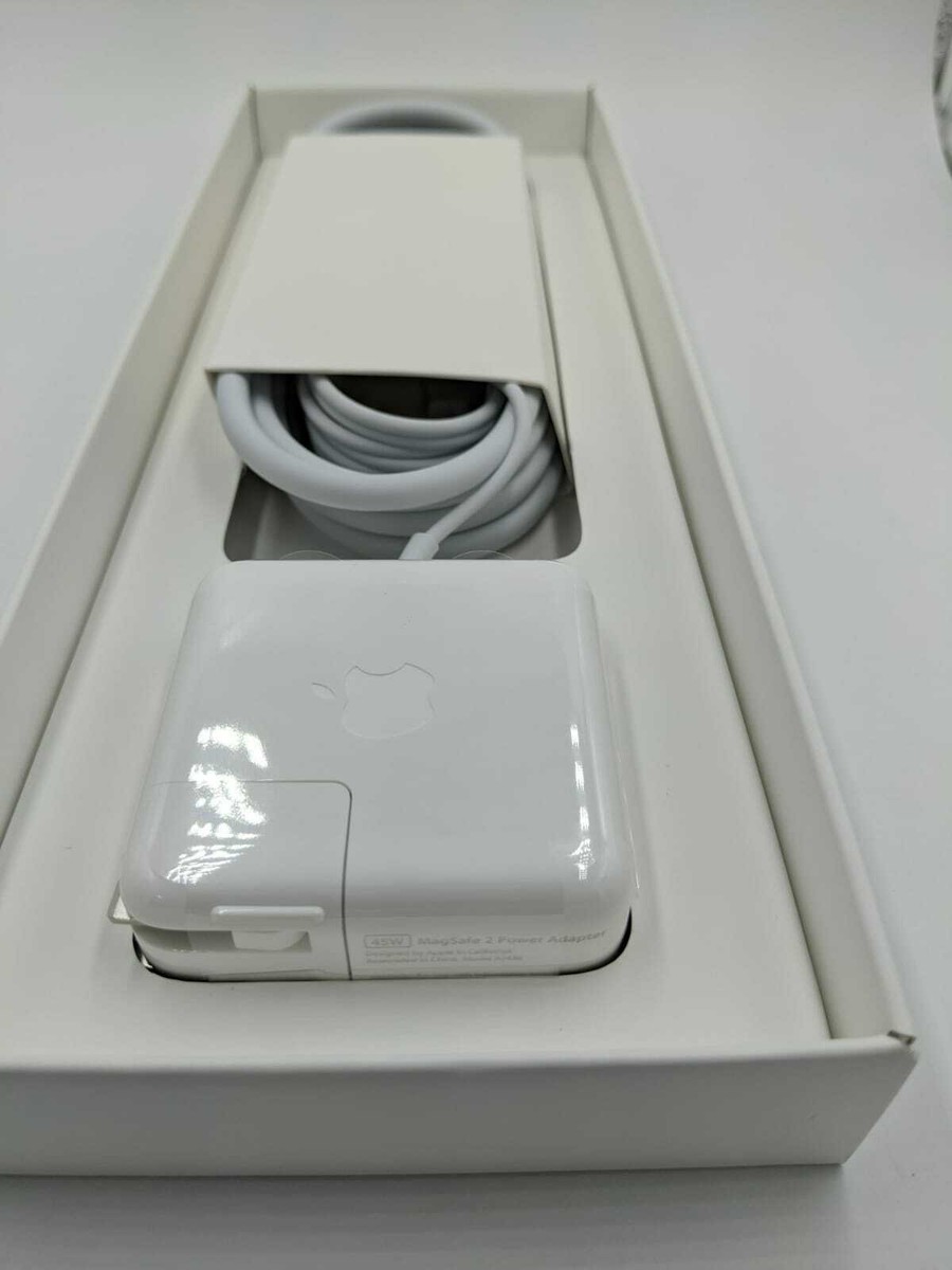 100% Genuine APPLE MacBook Air Magsafe 2 45W Power Adapter Charger 