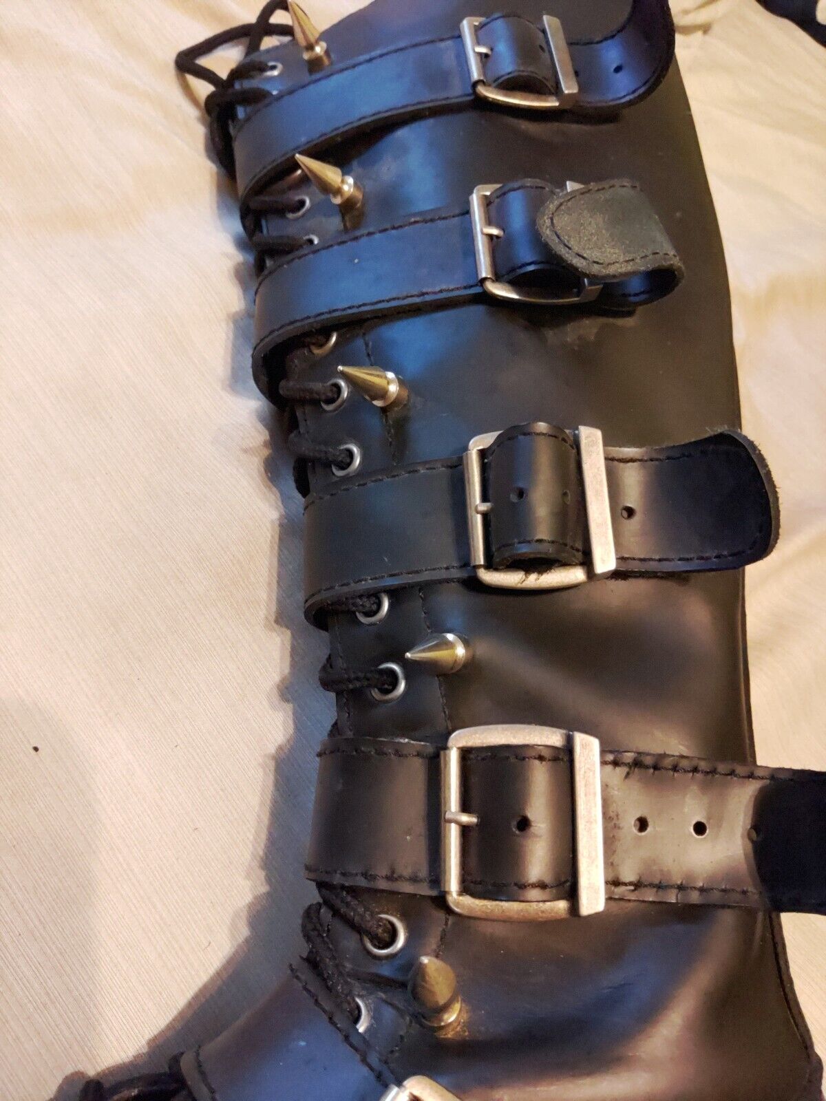 Custom Demonia Gothic Steampunk boots size 10U.S.… - image 9
