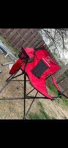 4 chairs for sports defender chairs red