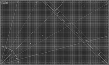 Cutting Mat 36X60 Black Taupe, Extra Large Self Healing Cutting Mat 36 X 60 In