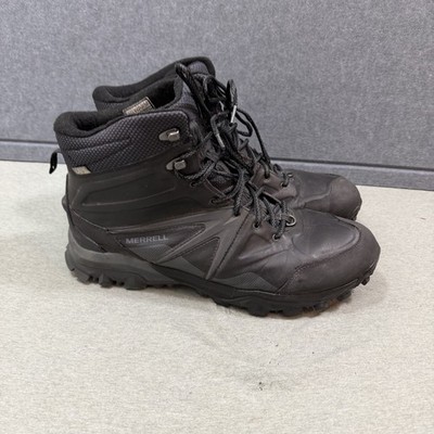 Merrell Mens Capra Glacial Ice Plus J35799 Black Leather  display picture 2