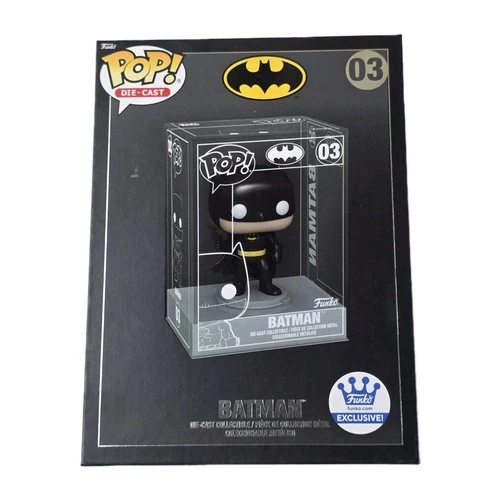 Funko Pop Vinyl Heroes DC Comics Die Cast Batman #03