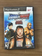 WWE SmackDown vs Raw 2008 Featuring ECW PS2 w/ Manual & Case THQ
