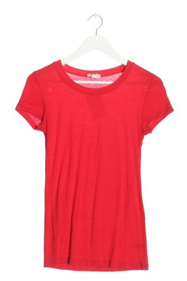 ZENANA OUTFITTERS T-Shirt Damen Shirt Gr. DE 36 rot Casual-Look
