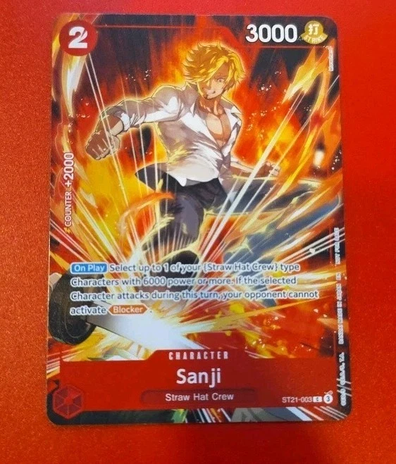 Sanji ST21-003 One Piece Promotion Cards for sale | eBay