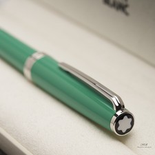 Montblanc PIX Collection Emerald Green Rollerball Fine Liner ID 117660 con scatola originale