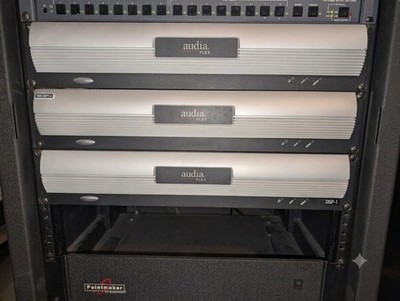 LOT OF 3 BIAMP Systems Model TI-2 Audia Flex Digital Sound Processor