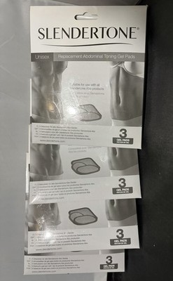 SLENDERTONE Replacement Abdominal Toning Gel Pads 4 Boxes Of 3 Pack See Date