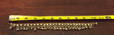 Belly Dancer Ankle Bracelet Gold  Silver Bells Jangle Dancing 10"
