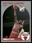 1990-91 NBA HOOPS Michael Jordan #65 Chicago Bulls Basketball Card HOF