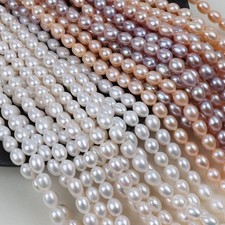 Freshwater Pearl DIY One Strand Loose Beads Jewelry Handmade Accessory Wholesale