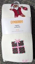 Gymboree Girls 12-14 Christmas Tights Holiday Nutcracker Gift Santa Cotton New