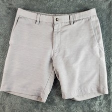 Callaway Shorts Men's 34 Gray Performance Golf Chino Golfer Casual