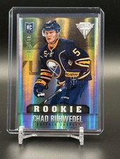 2013-14 Panini Titanium #223 Chad Ruhwedel SN,RC Buffalo Sabres