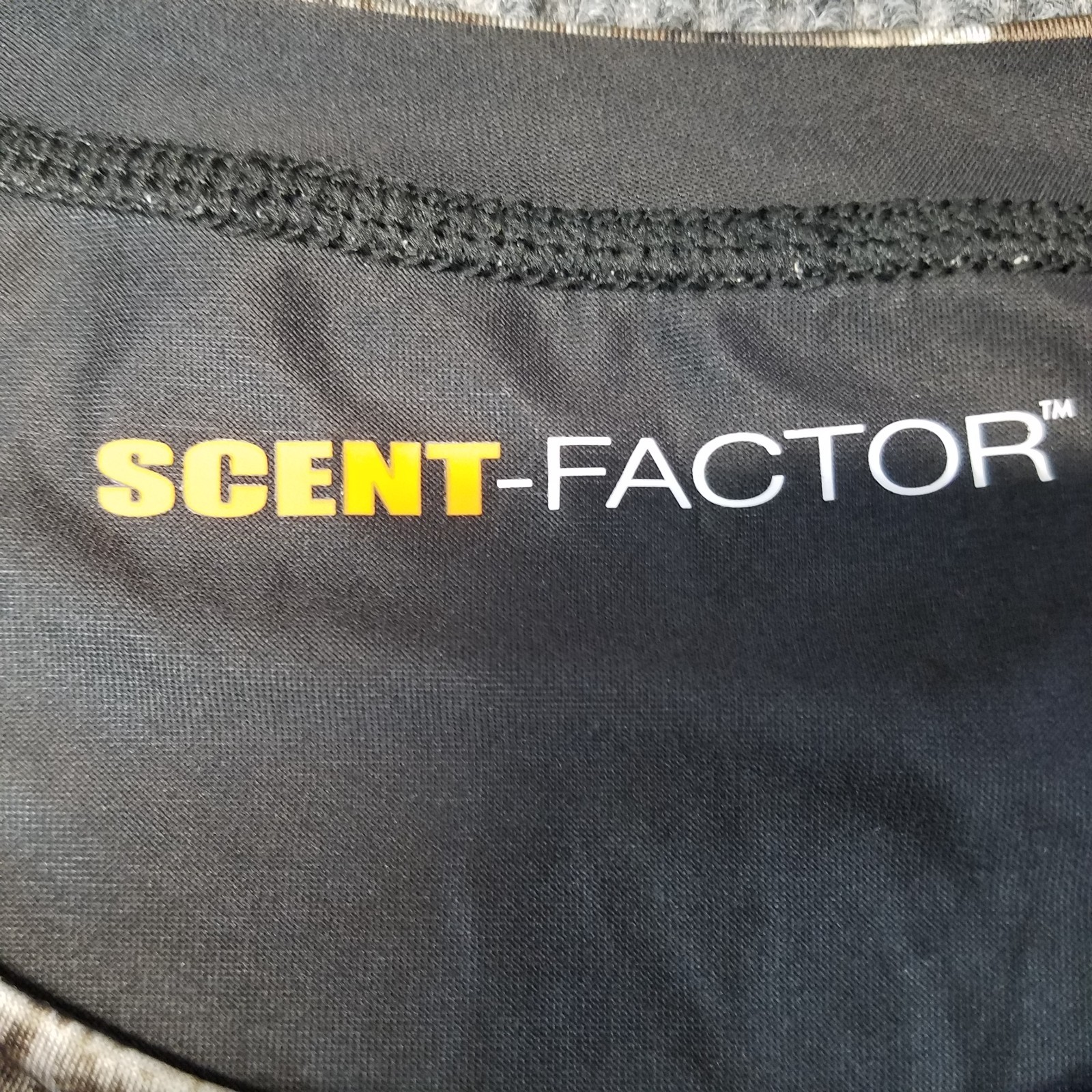 Habit Scent Factor Shirt Mens Medium M Brown Realtree Edge Camouflage Reversible