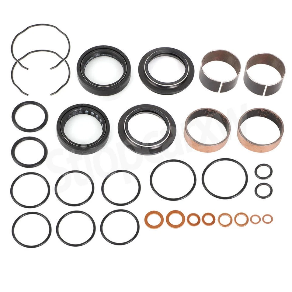 Fork Bushing & Seals Rebuild Kit For Kawasaki VULCAN 800 VN1500 GL1500 GOLDWING - Image 3 of 4